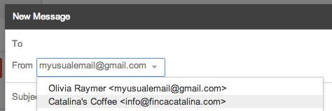 Pick Which Email Account in Gmail