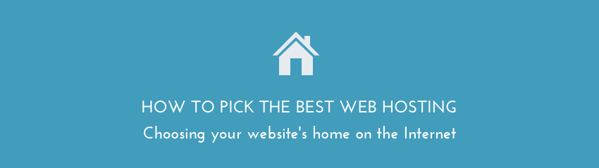 Picking the best web hosting