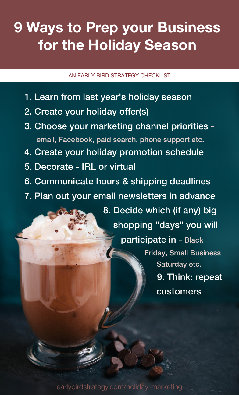 9 Ways to Prep Your Business for the Season: Holiday Marketing Tips