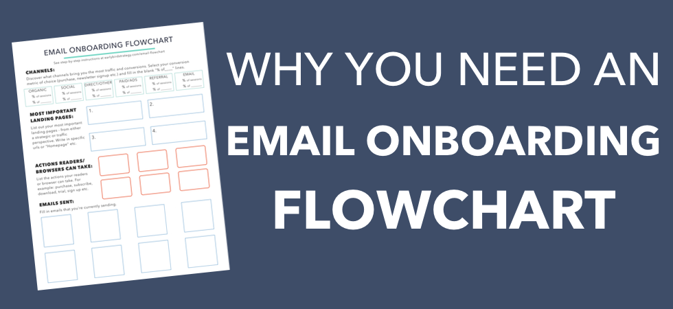 Why you need an email onboarding flowchart