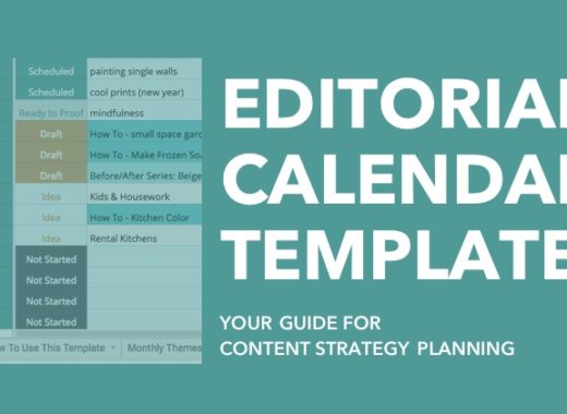 Blog Planning Template 2022