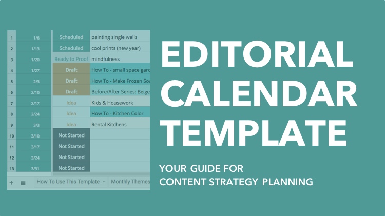 Blog Planning Template 2022